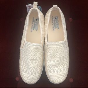 Sketchers Flexpadrille Hi-Crisp Meadow Slip-on